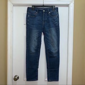 American Eagle Tomgirl Jean, 4 Regular, Blue Denim